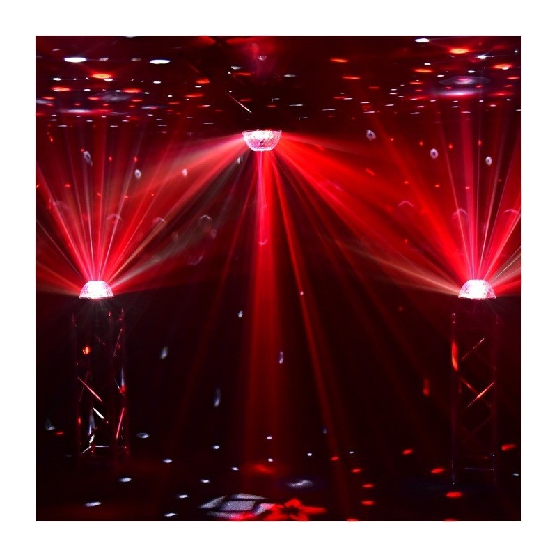 LIGHT4ME Kula LED Flower - Kula dyskotekowa