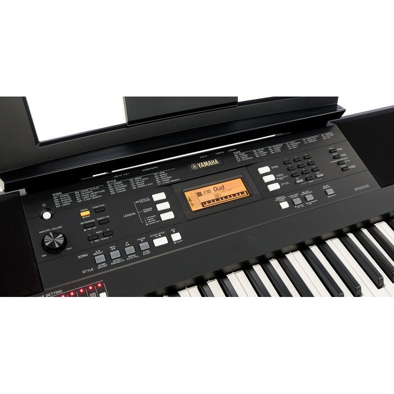 Yamaha PSR-A350 Oriental - display