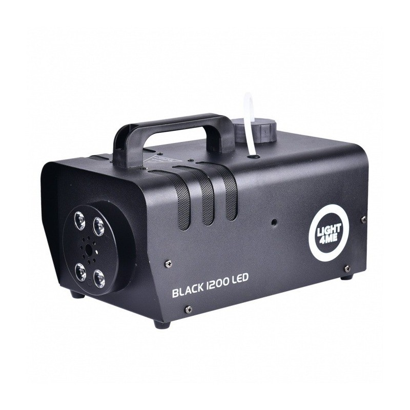 LIGHT4ME BLACK 1200 LED - wytwornica dymu, mgły
