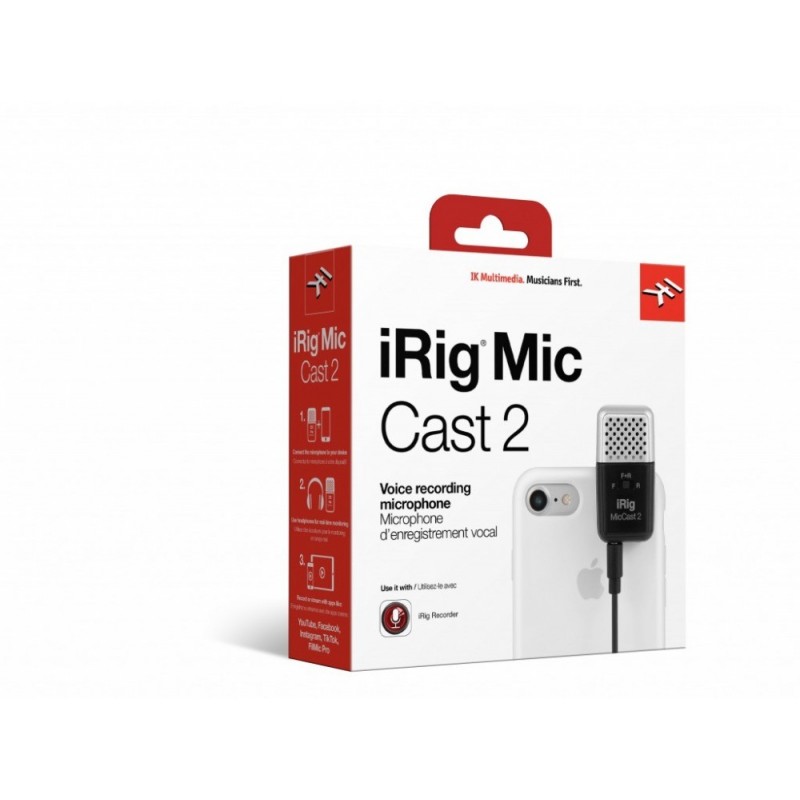 IK Multimedia iRig Mic Cast HD -  box left