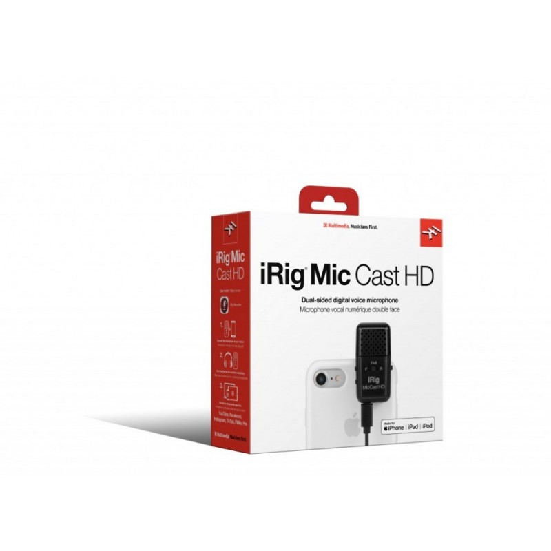 IK Multimedia iRig Mic Cast HD - box front