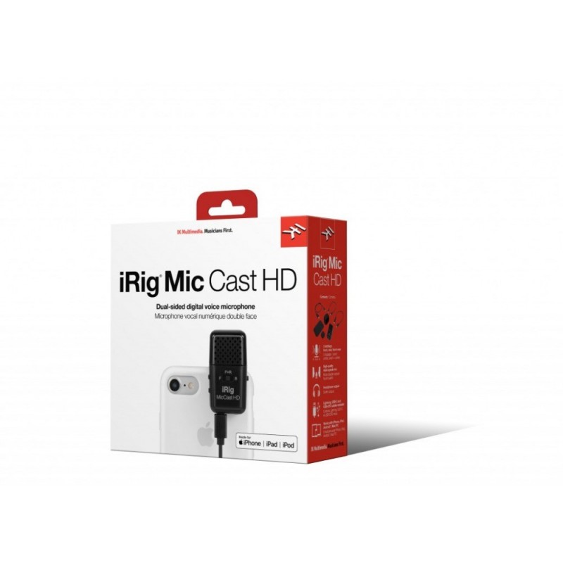 IK Multimedia iRig Mic Cast HD -  box right side