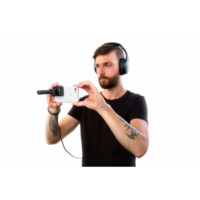 IK Multimedia iRig Mic Video podczas nagrywania