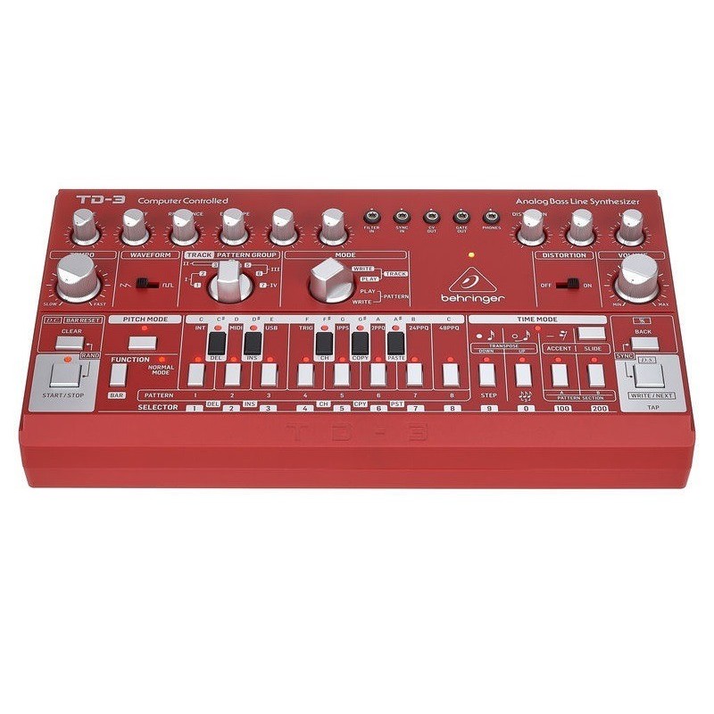 Behringer TD-3 RD - front