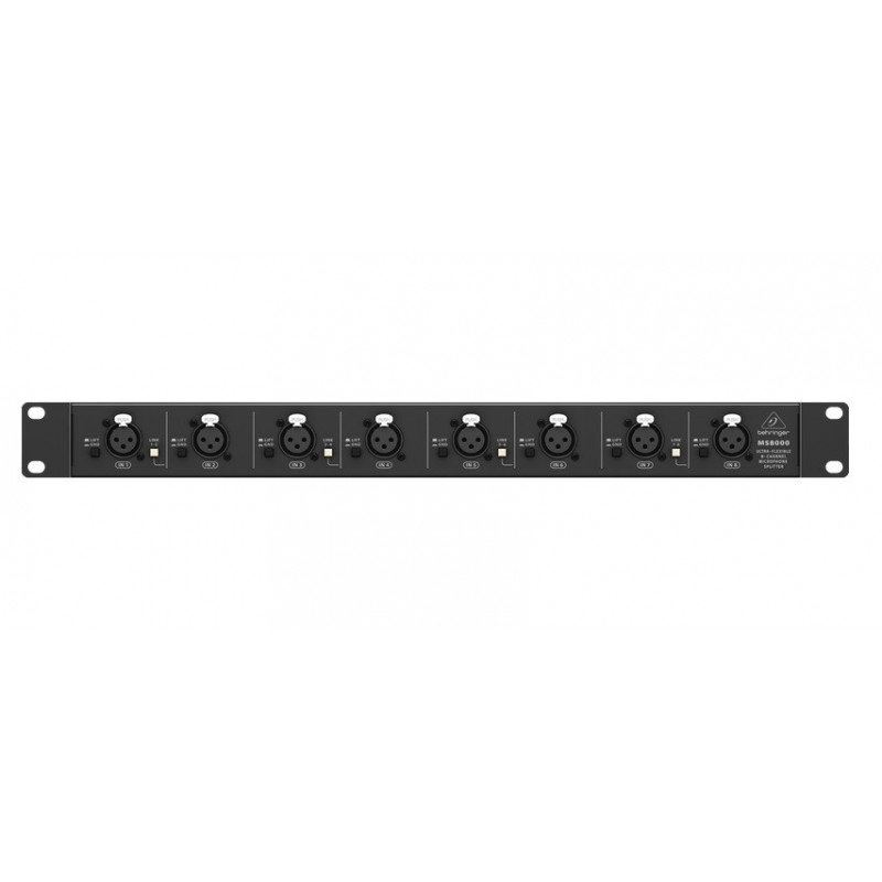 BEHRINGER ULTRALINK MS8000 - 8-kanałowy spliter mikrofonowy