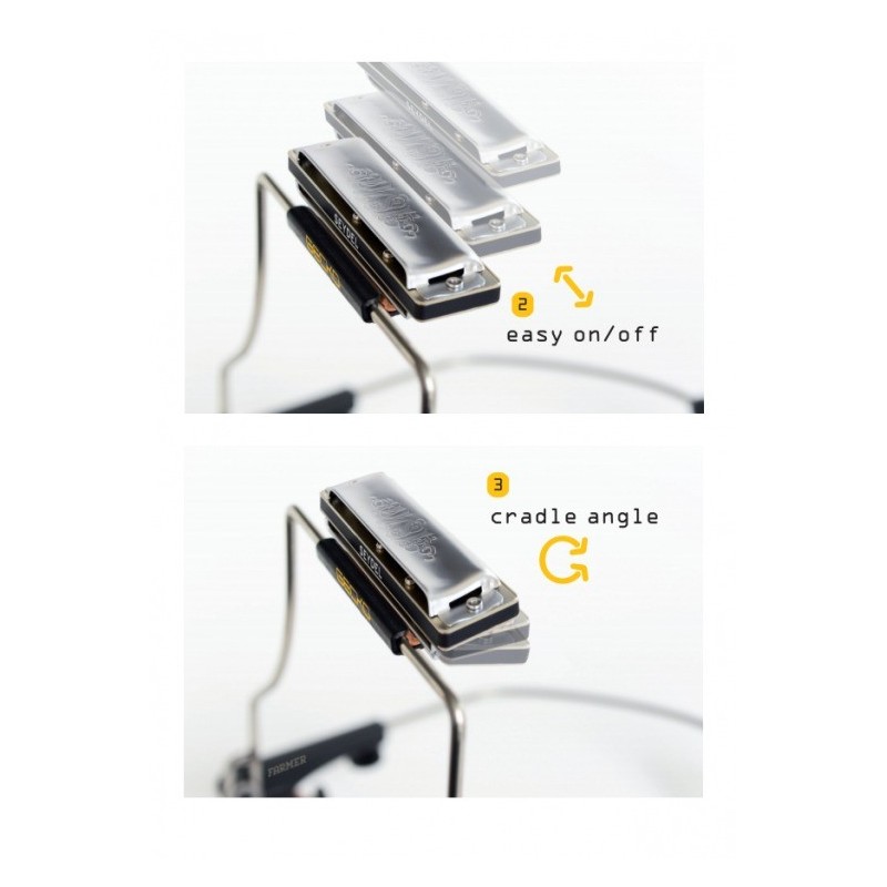 Seydel Gecko - uchwyt do harmonijki