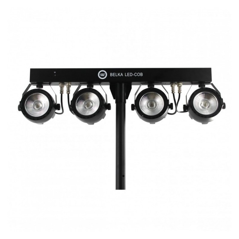 LIGHT4ME Belka LED COB PAR 4x30W - zestaw oświetleniowy