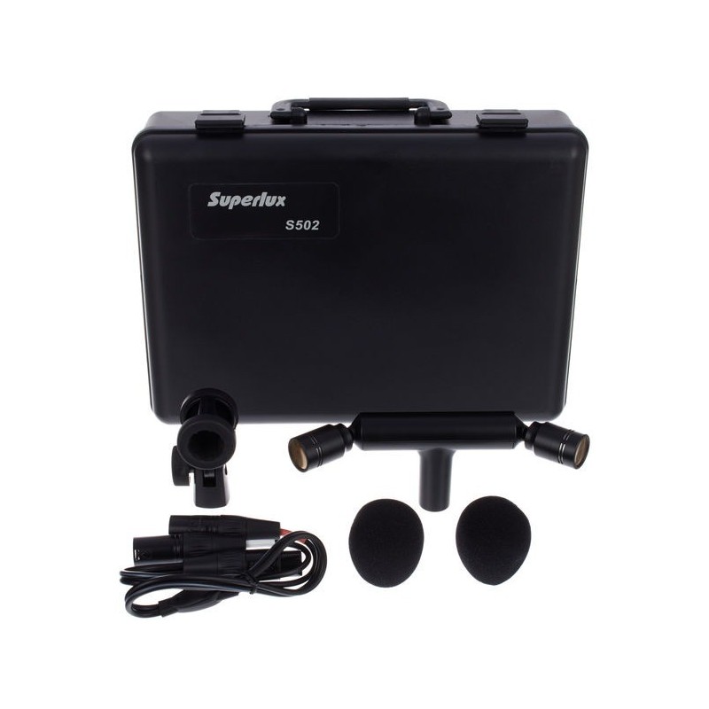 Superlux S502 - mikrofon pojemnościowych stereo