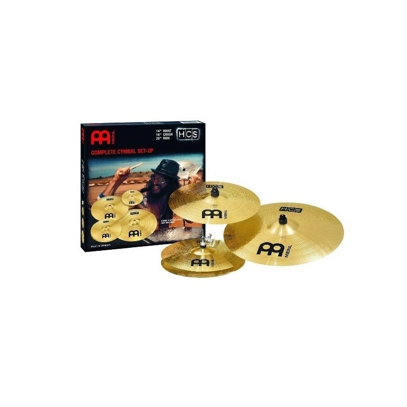 MEINL CYMBALS HCS141620 - Zestaw talerzy