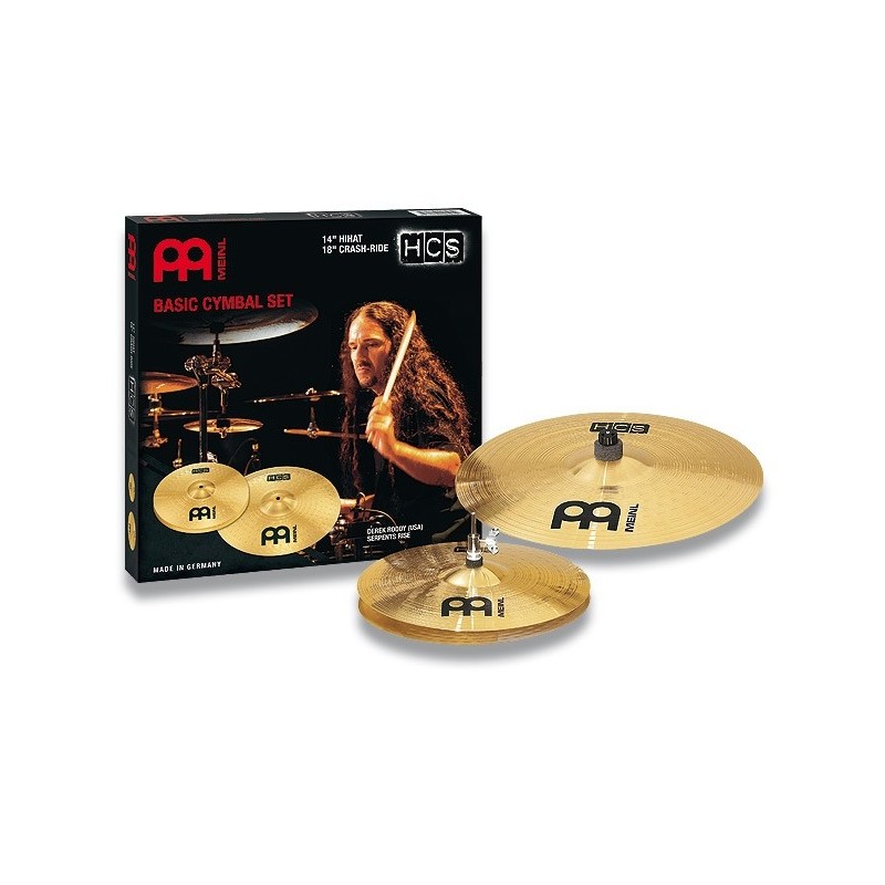 MEINL CYMBALS HCS1418 - Zestaw talerzy