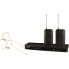 SHURE BLX188E/MX53 - System bezprzewodowy 2 mikrof