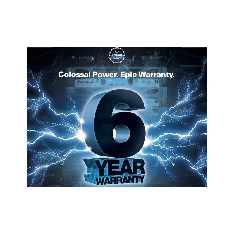 CROWN XLS 2502 - końcówka mocy