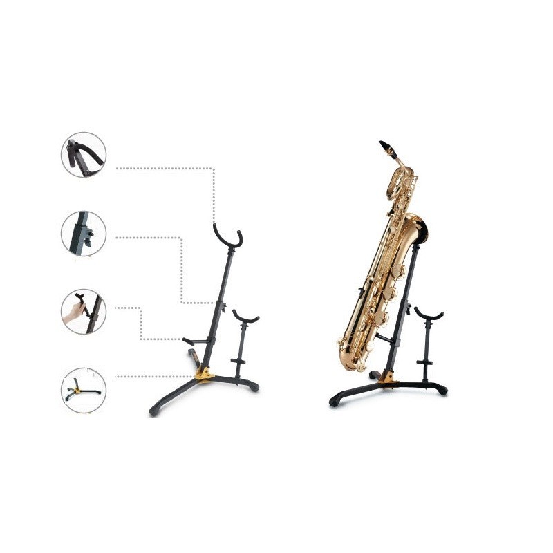 HERCULES DS 536 B - Statyw do saksofonu