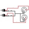 Reds AU5460 BX - kabel 2 x RCA - 2 x XLR M 6m