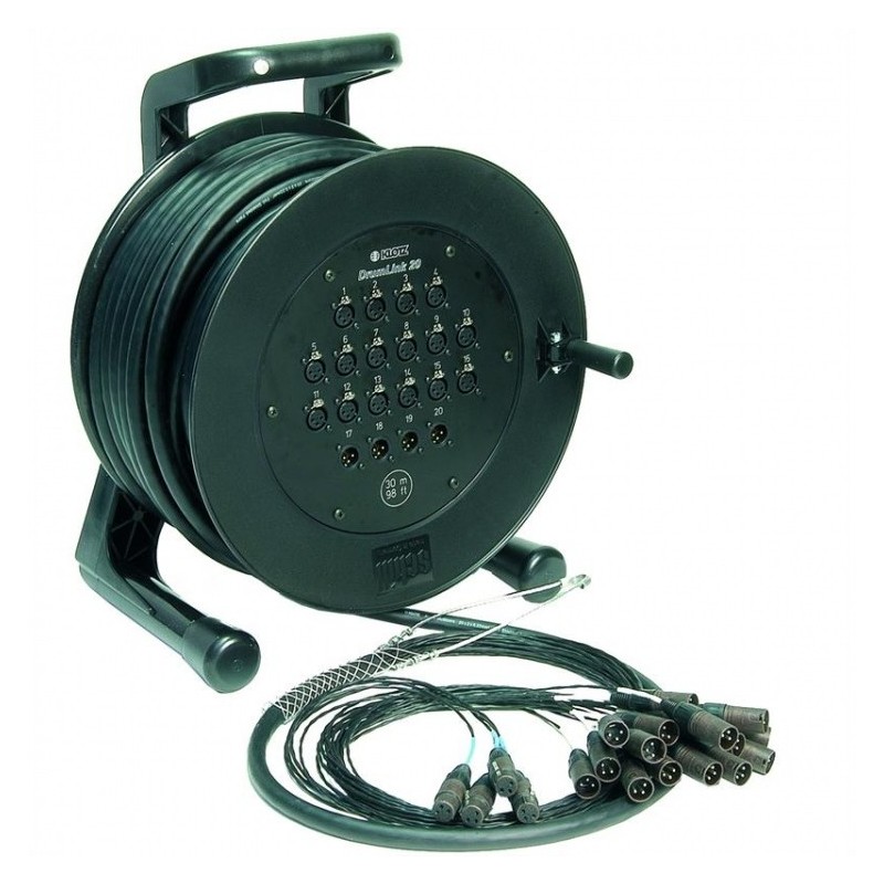 KLOTZ C20sls4M30 - Multicore XLR-XLR 30 m