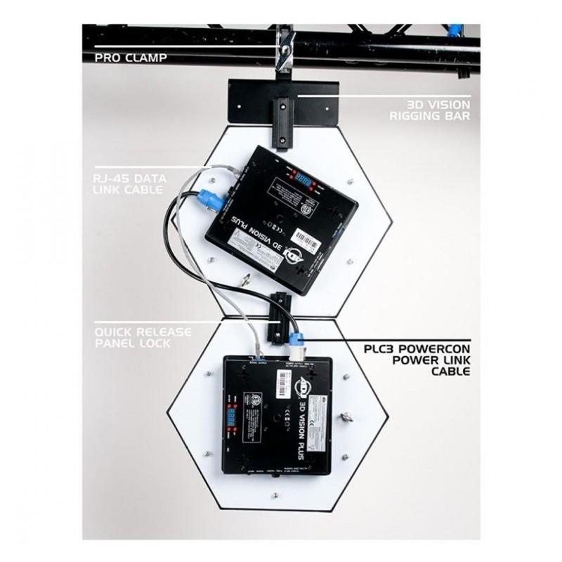 American DJ 3D VISION PLUS - Panel LED
