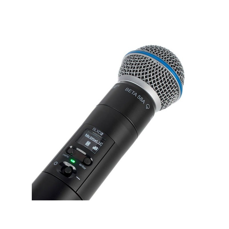 Shure SLXD2slsB58 - Nadajnik do ręki z BETA58A