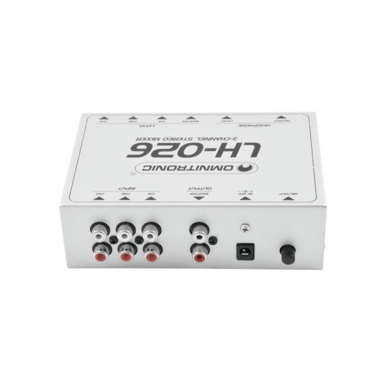 Omnitronic LH-026 - mini mikser audio
