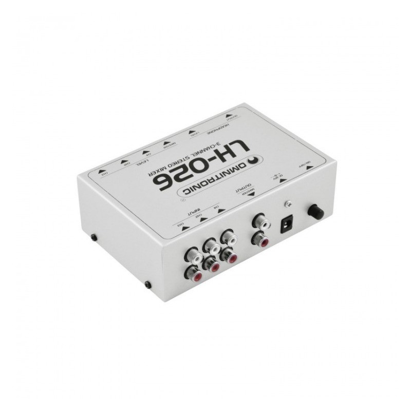 Omnitronic LH-026 - mini mikser audio