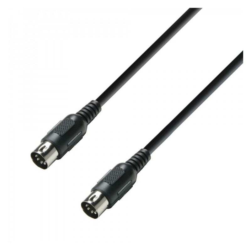 ADAM HALL K3MIDI0300BLK - kabel midi 3 m