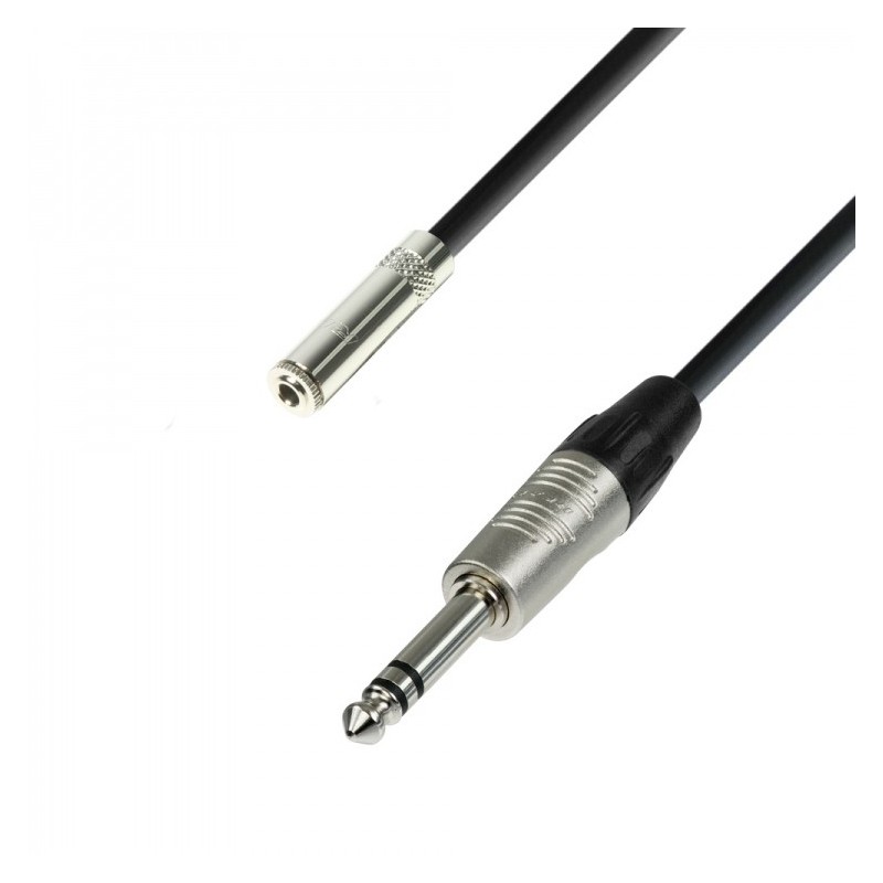 ADAM HALL K4BYV0600 - przedłużka gniazdo mini Jack sls Jack 6m
