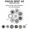 American DJ Focus Spot 4Z Pearl - głowa ruchoma