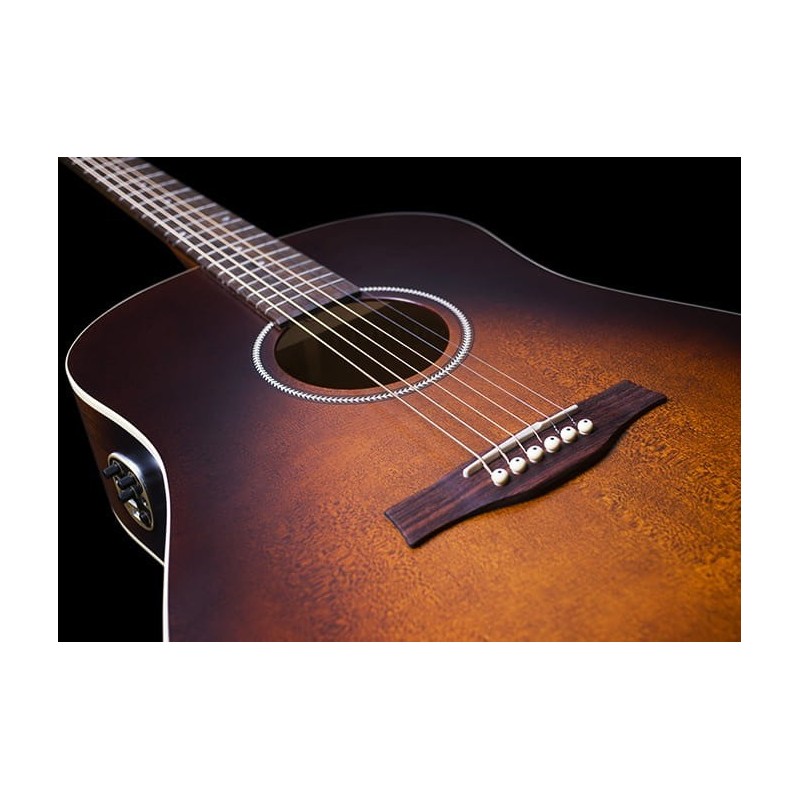 Seagull S6 Original Burnt Umber QIT - gitara e-akustyczna
