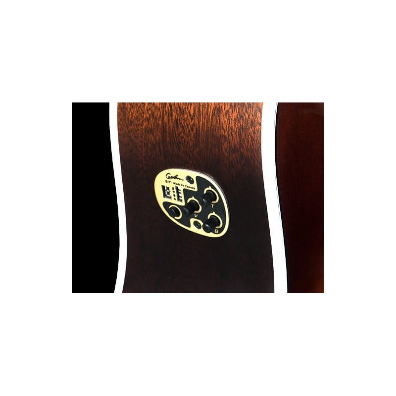 Seagull Maritime SWS Burnt Umber GT QIT - Gitara e-akustyczna