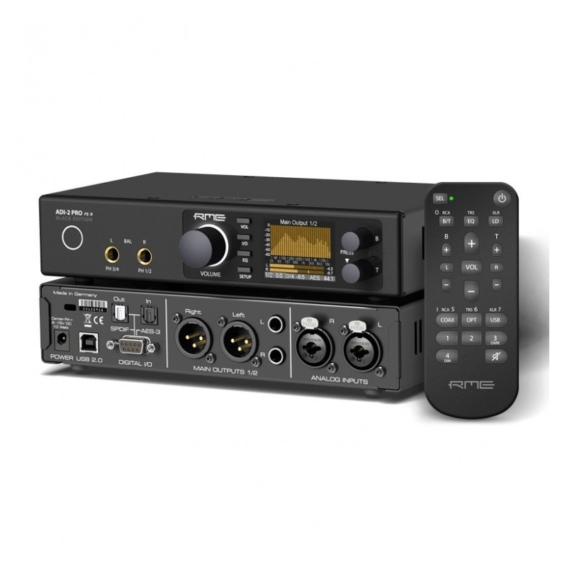 RME ADI-2 Pro FS R Black – Przetwornik ADslsDA