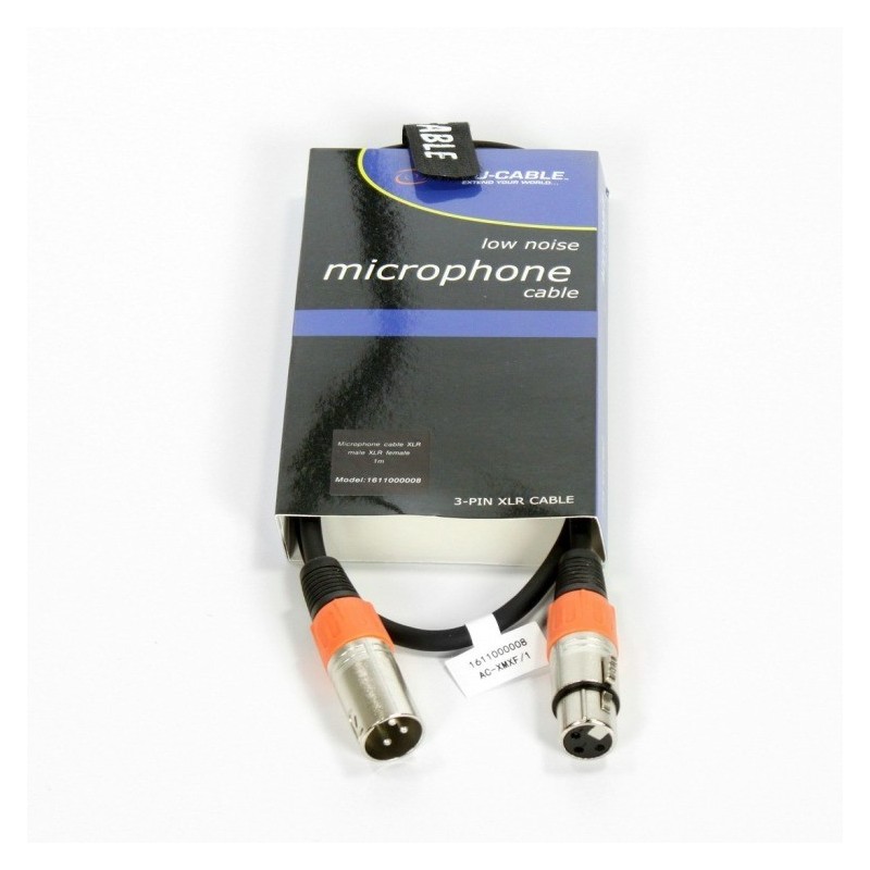 ACCU CABLE AC XMXFsls1 - kabel mikrofonowy XLR 1m