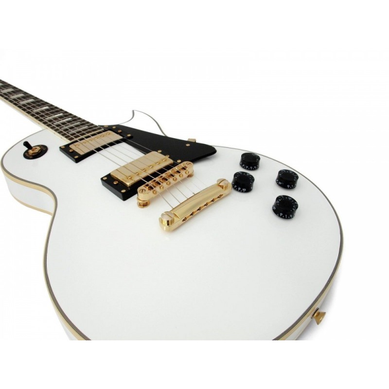 Dimavery LP-520 WH - gitara elektryczna