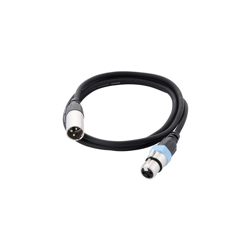CORDIAL CCM 1FM - KABEL XLRF-XLRM 1M NEUTRIK