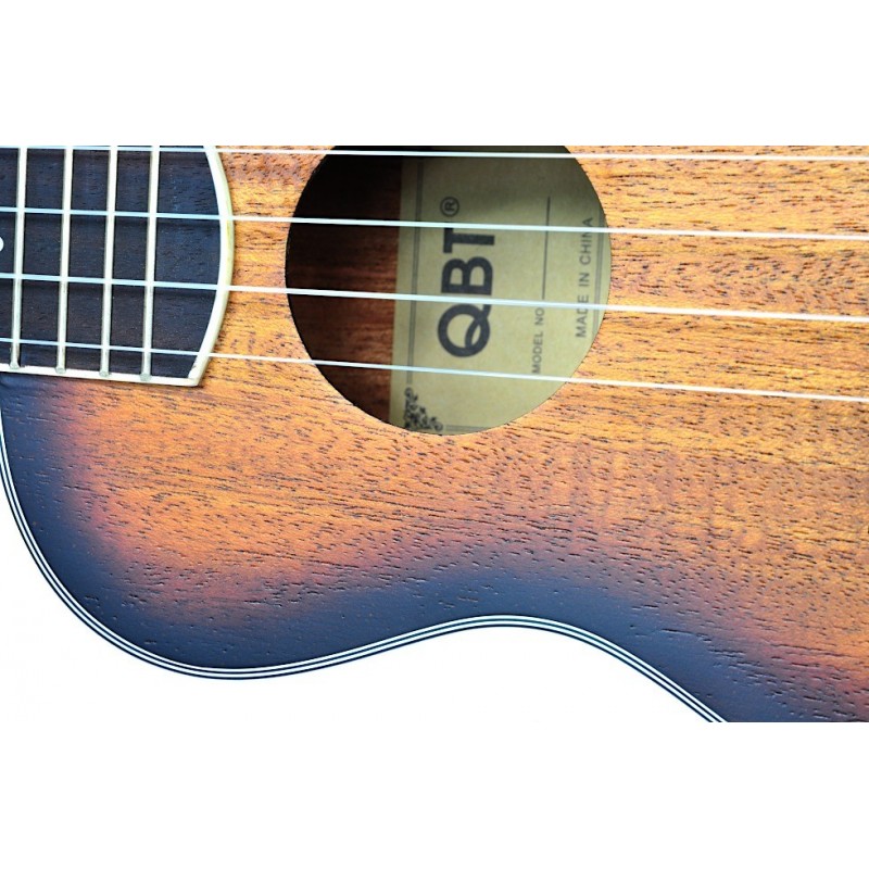 QBT U23Q SB - ukulele koncertowe z pokrowcem