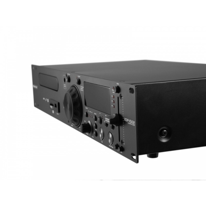 Omnitronic XDP-1502 - odtwarzacz CD, MP3, SD, rackowy