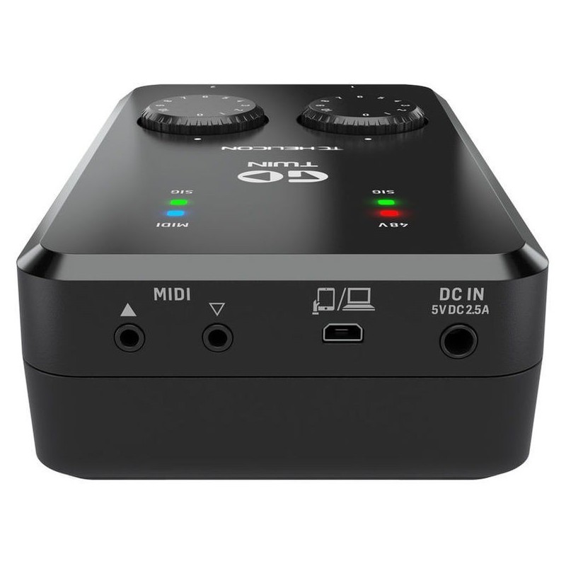 TC Helicon Go Twin - interfejs audio, midi