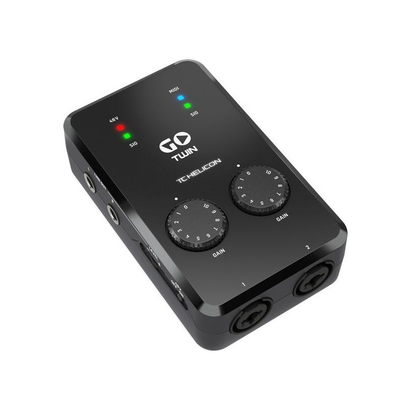 TC Helicon Go Twin - interfejs audio, midi