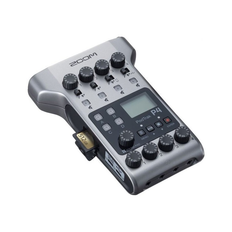 ZOOM PodTrak P4 - rejestrator do podcastów