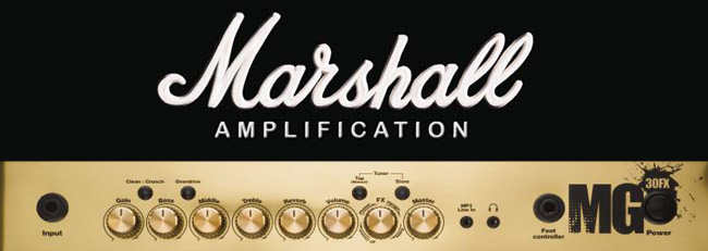 Comba gitarowe Marshall z serii MG