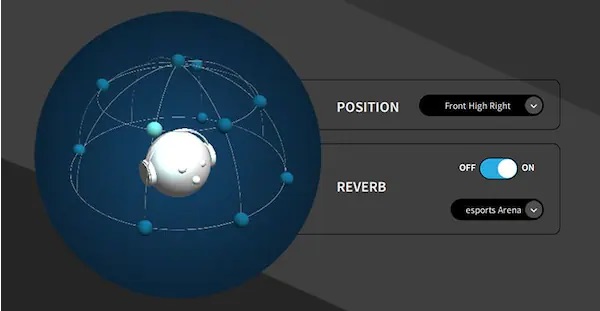 Yamaha ZG01: 3D CHAT SPACE: wyraźne rozróżnienie między dźwiękiem z gry