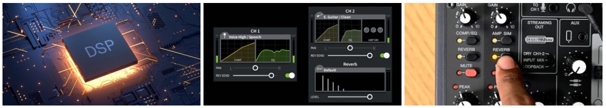 Efekty DSP o zerowej latencji do kształtowania dźwięku jak profesjonalista