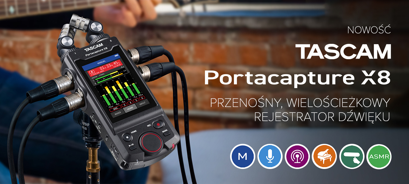 Portable 6+2-Track Recorder