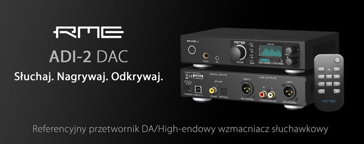 RME ADI-2 DAC FS – Referencyjny przetwornik DA