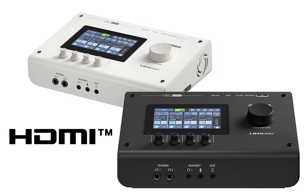 Yamaha URX44V – wszechstronność dla twórców audio i wideo