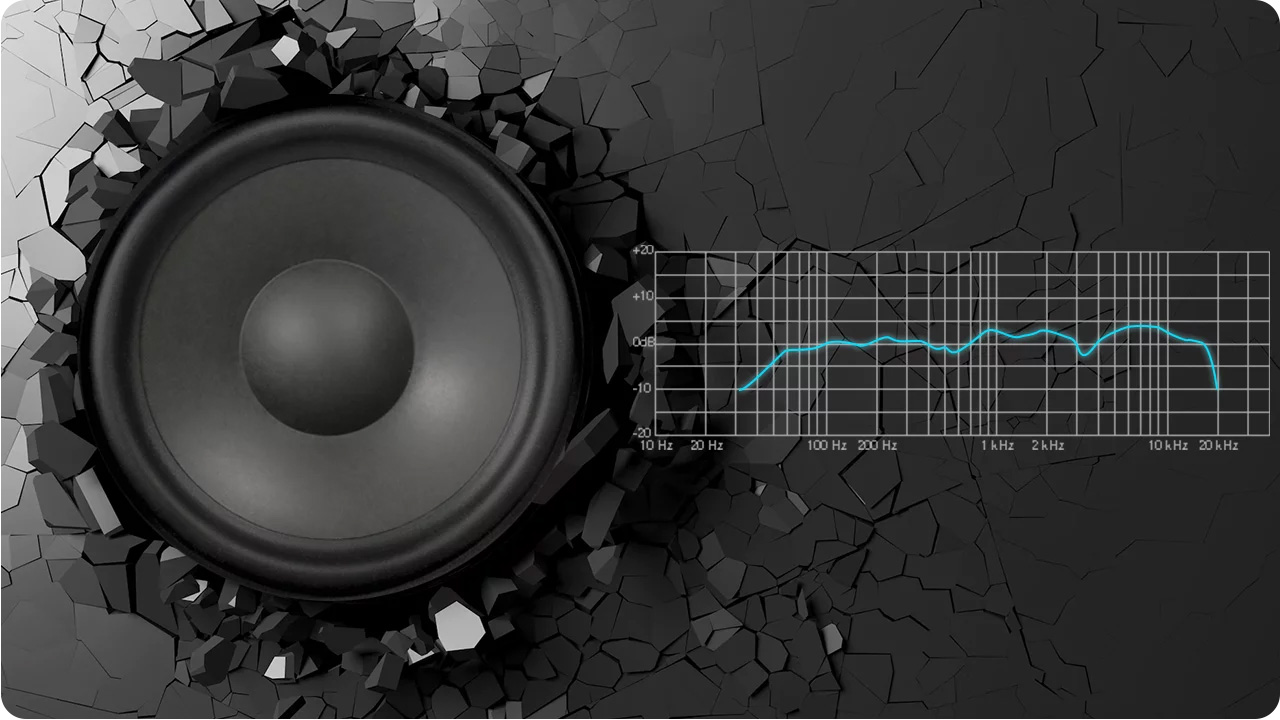 Laudio Wally 4 PRO WH - Głośnik ścienny 100V 8 ohm 20W Bass Reflex