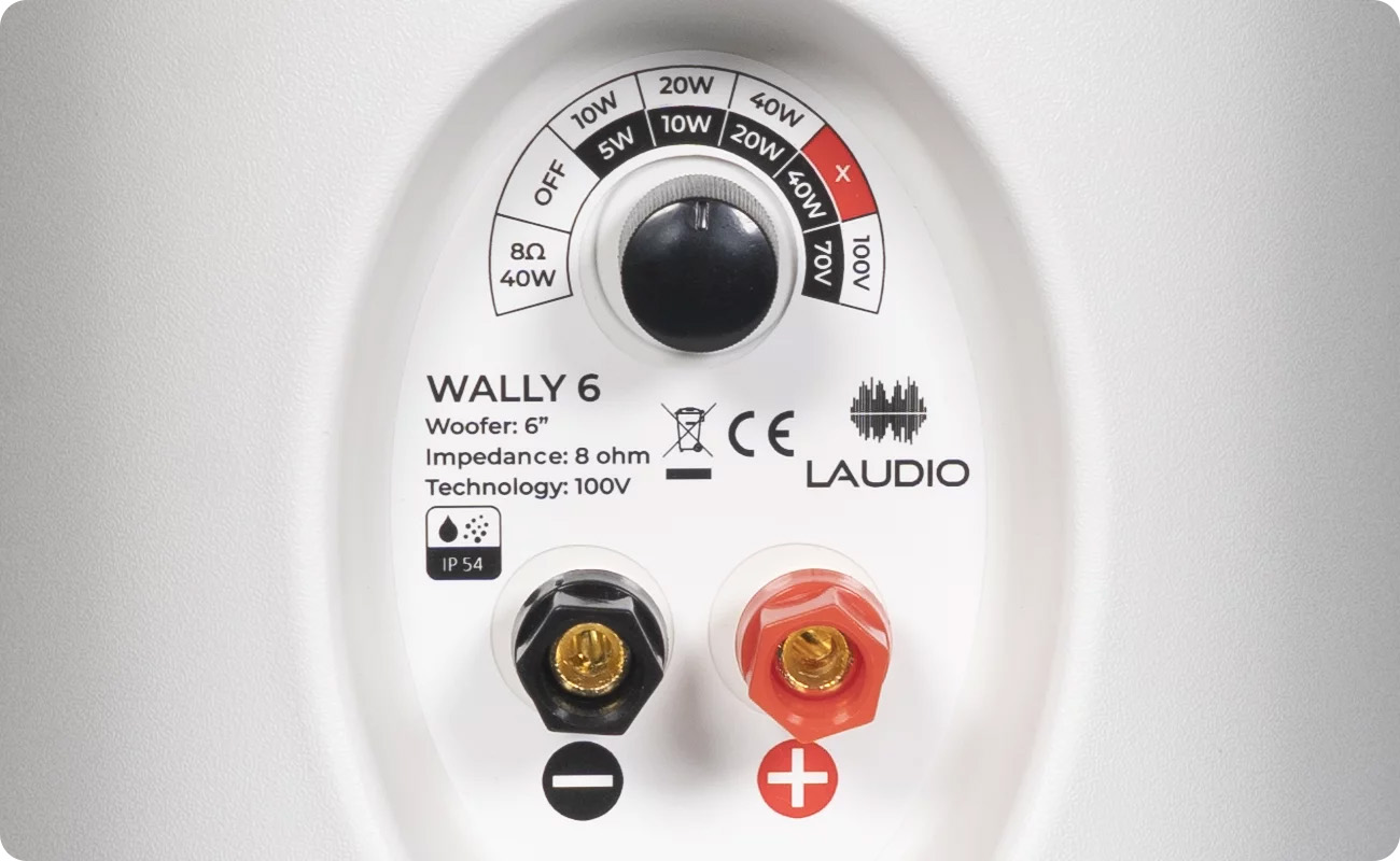 Laudio Wally 5 WH - Głośnik ścienny 100V 30W 8 ohm