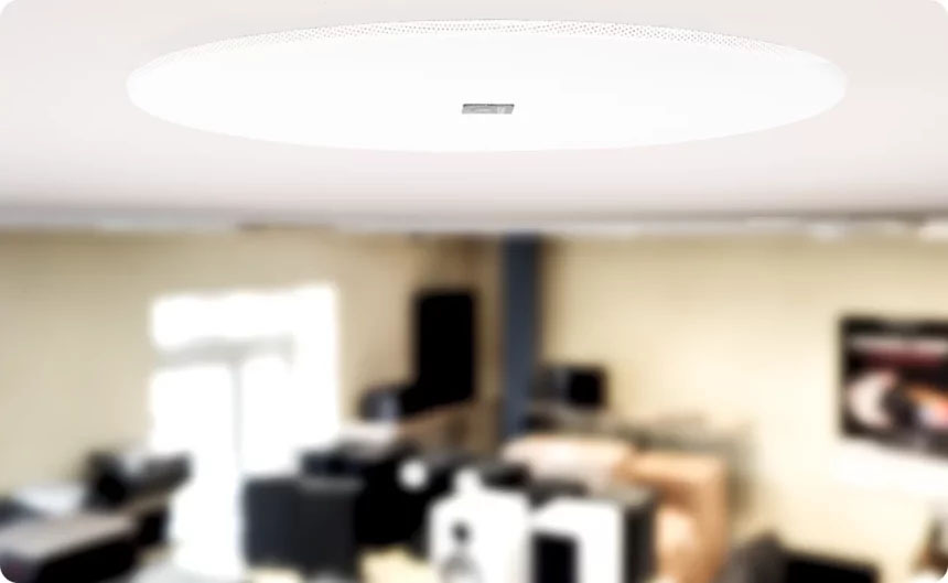 Laudio Ambient 6 PRO Stereo BK - Głośnik sufitowy stereo