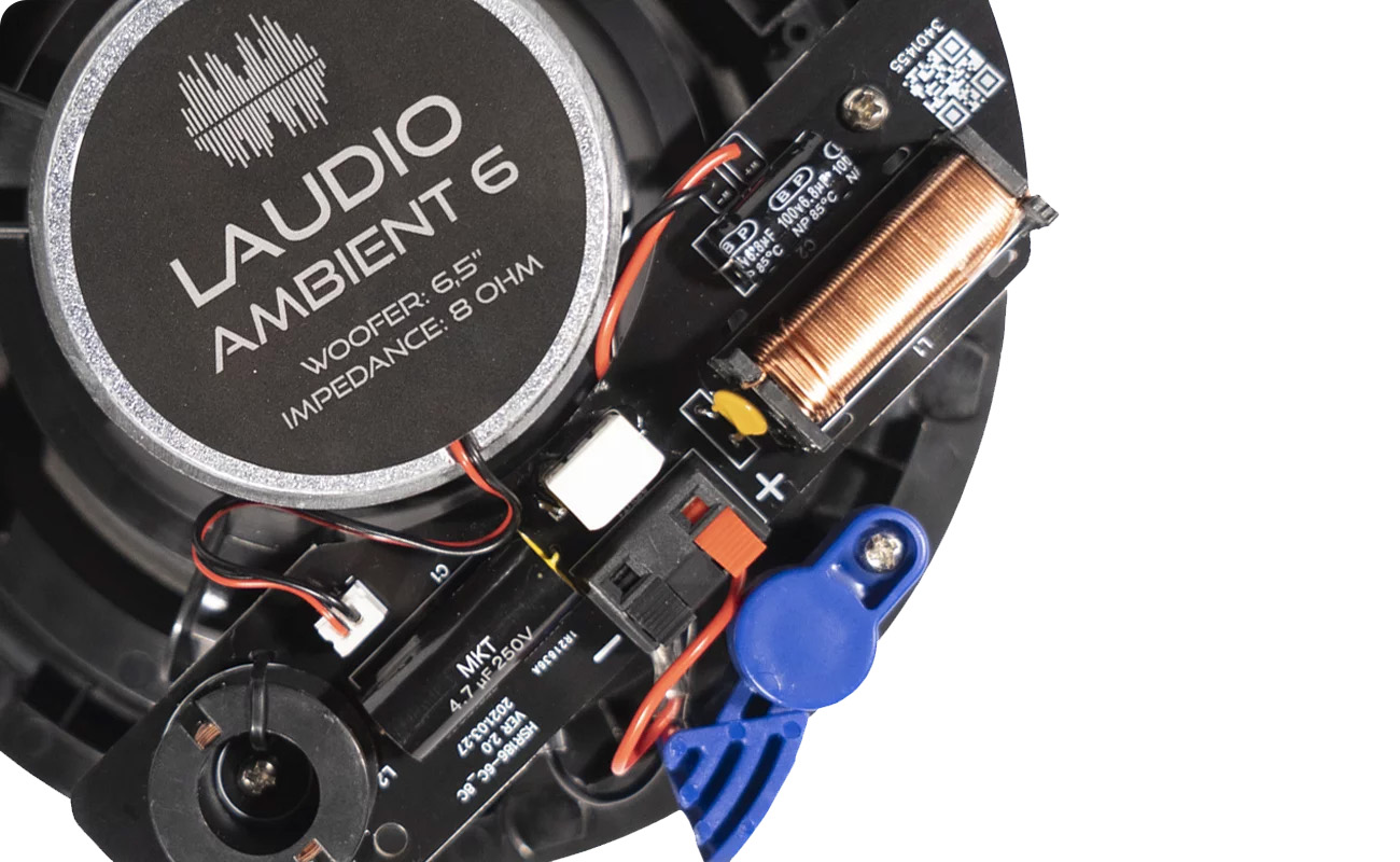 Laudio Ambient 5 BK - Głośnik sufitowy 100W 8 ohm