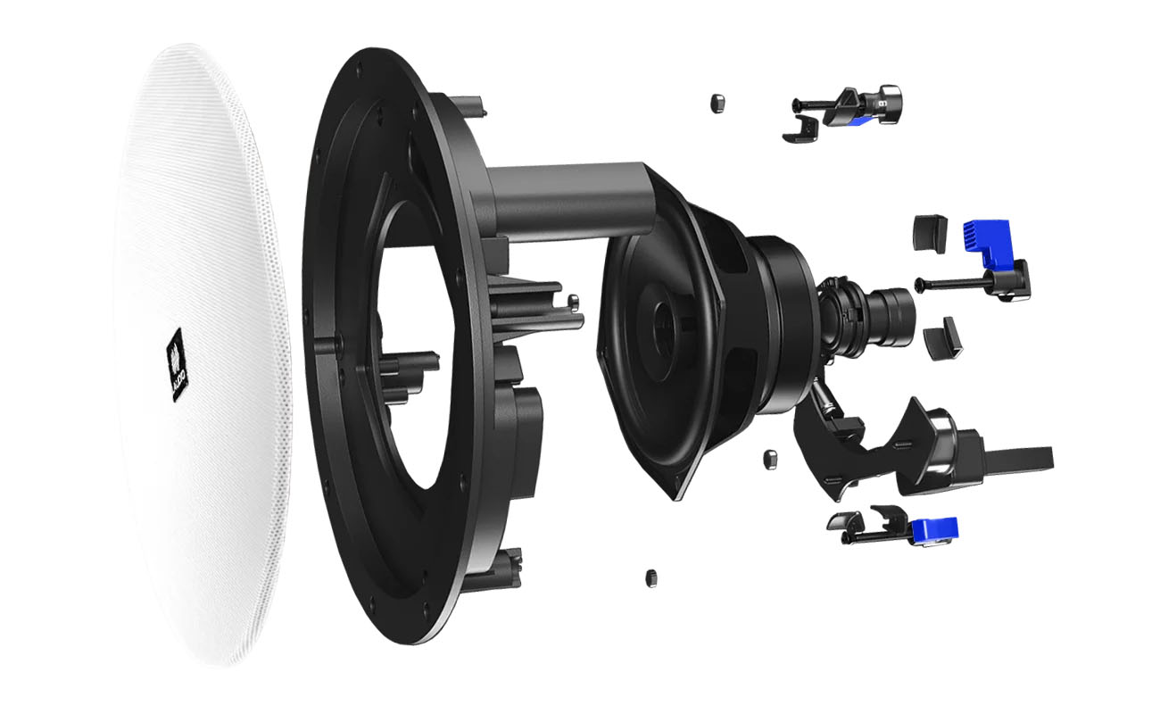 Laudio Ambient 6 BT WH - Głośnik sufitowy Bluetooth 100W