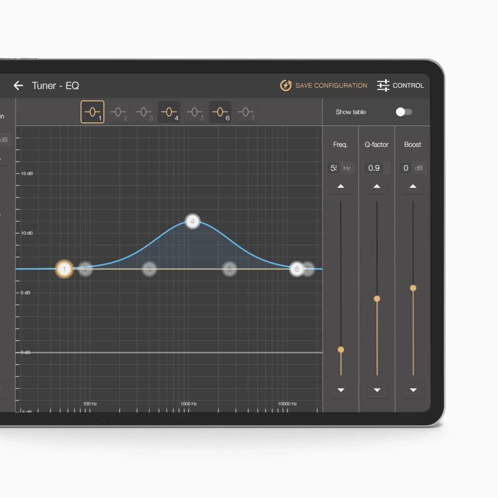 AUDAC SMQ350 WaveDynamics - czterokanałowy wzmacniacz mocy 4 x 350W
