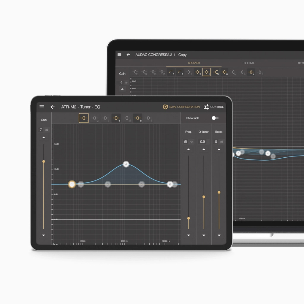 AUDAC VEXO115A/W 15 - dwudrożny głośnik aktywny - kolor biały